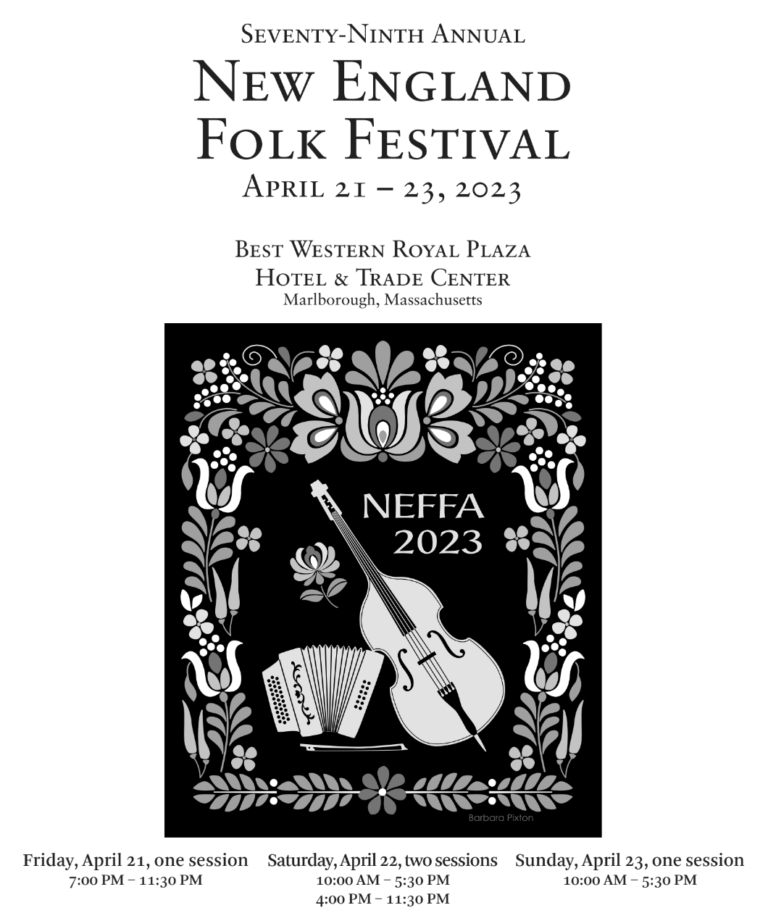 Festival Program Books New England Folk Festival Association