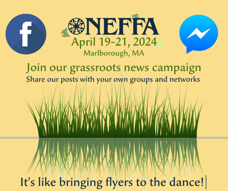 Join our grassroots news campaign! New England Folk Festival Association